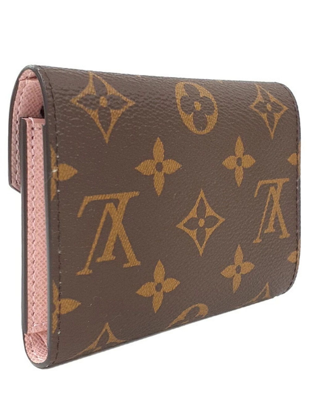 Louis Vuitton Portefeuille fold Monogram Wallet Tri Victorine Brown